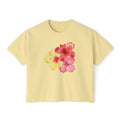 The Tropical Hibiscus Boxy Tee 🌺